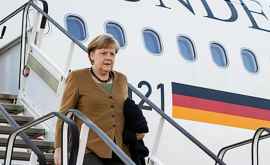 Avionul în care se afla Angela Merkel a aterizat de urgenţă la Köln