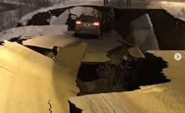 Cum un drum din Alaska distrus de cutremur a fost reparat în doar 4 zile