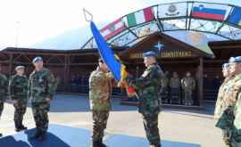 Militarii moldoveni şiau început misiunea în Kosovo FOTO 