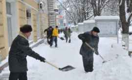 Вечером улицы Кишинева расчистят от снега решение Примэрии