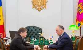Додон обсудил с послом Молдовы в РФ решение МИДЕИ о его отзыве