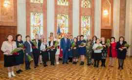 Президент вручил госнаграды выдающимся женщинам Молдовы ФОТО ВИДЕО