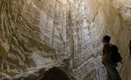 A fost descoperită cea mai lungă peşteră de sare din lume