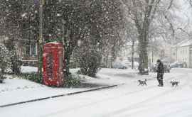 Зима в середине весны Англию замело снегом ФОТО