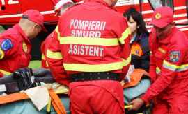 O femeie din Sîngerei adusă de urgență de un echipaj SMURD la Chișinău
