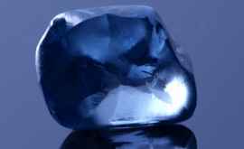 Un diamant albastru rar de 20 de carate descoperit în Botswana VIDEO