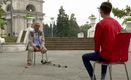 Un moldovean a alergat 86 de kilometri cu un singur picior sănătos