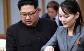 Sora lui Kim Jongun prima apariţie publică după aproape 2 luni