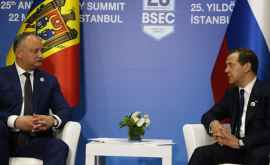Dodon va discuta cu Medvedev despre extinderea regimului preferențial pentru Moldova