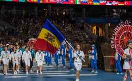 Игорь Додон поддерживает команду Молдовы на Европейских играх в Минске