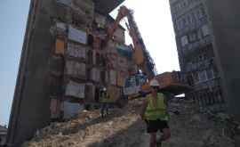 Ultimele informații despre blocul cu 9 etaje prăbușit parțial la Otaci VIDEO
