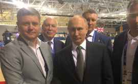 Вицепрезидент Федерации бокса Молдовы встретился с Владимиром Путиным ФОТО