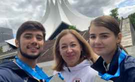Дан Олару и Александра Мырка завоевали серебро на чемпионате мира