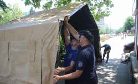 В Кишиневе опять установят палатки для укрытия от жары
