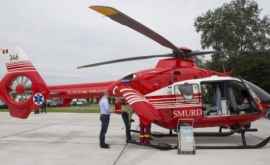 Un pacient din Moldova dus cu elicopterul SMURD în România