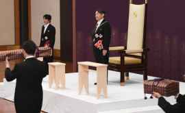 Dodon a plecat la Tokyo la ceremonia de încoronare a împăratului Naruhito VIDEO