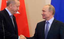 După întîlnirea cu Putin Erdogan anunță un acord istoric privind Siria