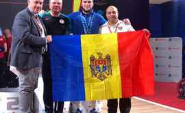 Moldoveanul Tudor Ciobanu a devenit campion european la haltere printre tineret