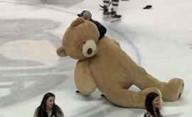 Хоккейные фанаты забросали лед плюшевыми игрушками ВИДЕО