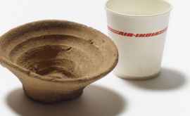 Первая в мире одноразовая посуда будет выставлена в Британском музее