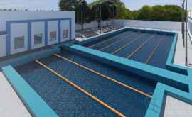 Bazinul Dinamo transformat întrun centru modern de nataţie