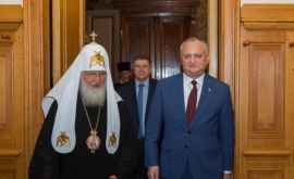 Patriarhul Kirill Moldova are rădăcini religioase adînci
