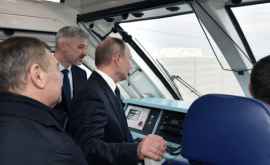Putin a inaugurat legătura feroviară dintre Crimeea şi Rusia 