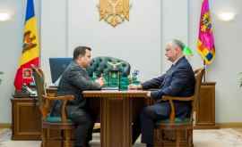 Президент Молдовы и глава СИБа обсудили риски для нацбезопасности страны