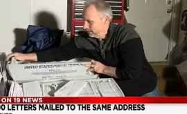Un american a primit 55 mii de scrisori în același timp