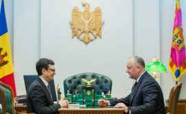 Ce a discutat președintele Moldovei cu guvernatorul BNM