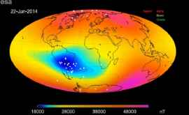 A apărut confirmarea schimbării în viitor a polilor magnetici ai Pămîntului