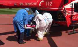 Экипаж SMURD доставил пациентку из Кишинева в Бухарест