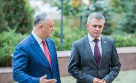 Situația creata in Zona de Securitate discutată de președintele Igor Dodon și Vadim Krasnoselski