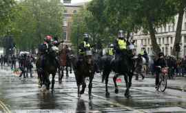 Incidente violente la protestul din Londra
