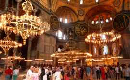 Erdogan anunță cînd va avea loc prima rugăciune musulmană în catedrala Sfînta Sofia de la Istanbul