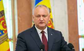 Mesajul președintelui cu prilejul celei dea 25a aniversări de la aderarea Republicii Moldova la Consiliul Europei