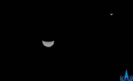 O sondă chineză a făcut o fotografie comună cu Pămîntul și Luna