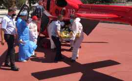 Экипаж SMURD доставил пациента из Единец в Кишинев