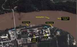 Potrivit satelitului o instalație nucleară este deteriorată în Coreea de Nord