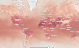 A apărut o hartă a temperaturilor anormale de pe întreaga planetă