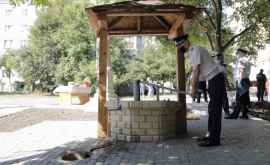 По инициативе Пограничной полиции в столице был отремонтирован колодец ФОТО