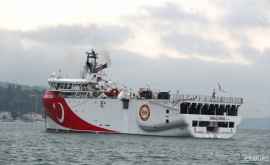Vasul de explorare turcesc a fost retras din apele Mării Mediterane