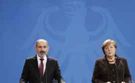 Primministrul Armeniei a avut o discuție telefonică cu Angela Merkel