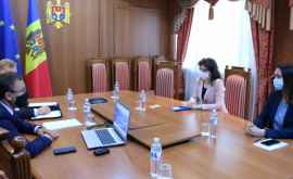 Întrevederea secretarului de stat Daniela Cujbă cu Vasyl Bodnar viceministru al afacerilor externe al Ucrainei