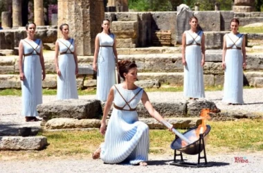 В Греции зажжен олимпийский огонь 