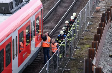 Două trenuri s-au ciocnit în Germania
