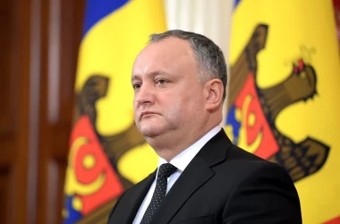 Igor Dodon de Ziua Drapelului: fie ca Republica Moldova să aibă un viitor frumos