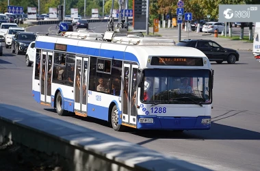 Mai multe troleibuze noi: Cînd vor ajunge la Chișinău unitățile de transport