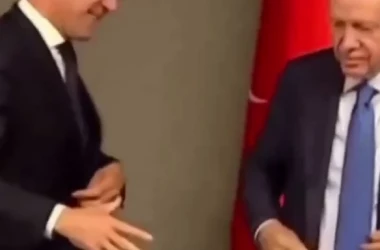Erdogan a refuzat să dea mîna cu premierul olandez 