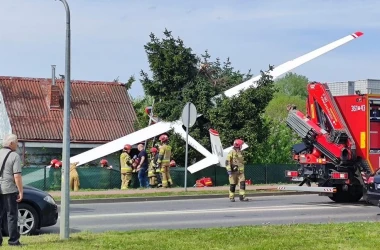 Необычное приземление: что случилось с польским пилотом